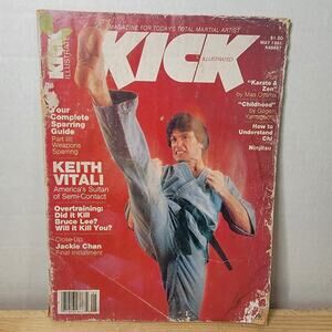 VINTAGE Kick Illustrated: Keith Vitali - May 1981